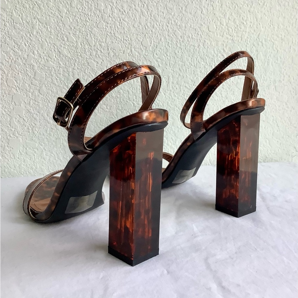 Cape Robbin Tortoise Shell Heels - Picture 3 of 9